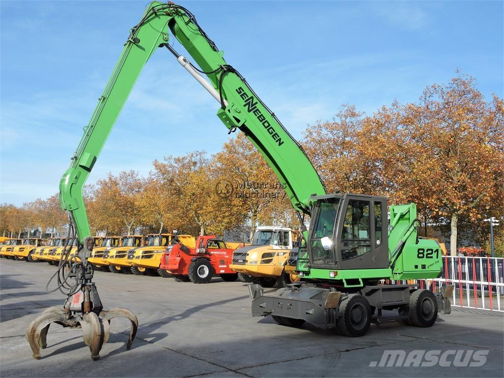 Sennebogen 821M Bageri za prenos primarnih/sekundarnih sirovina