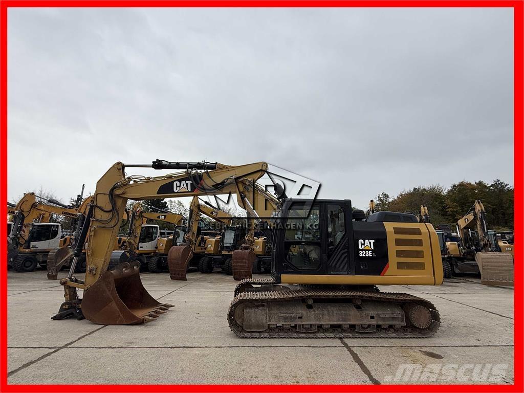 CAT 323 EL Bageri guseničari