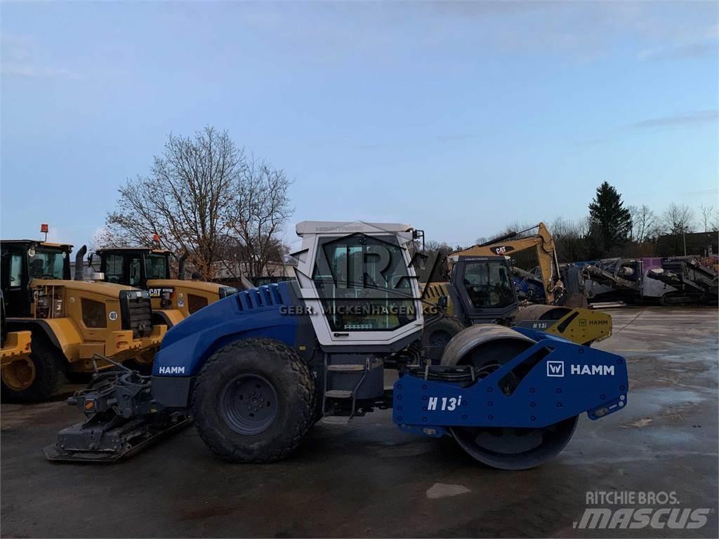 Hamm H 13i + Platten Valjci sa jednim bubnjem