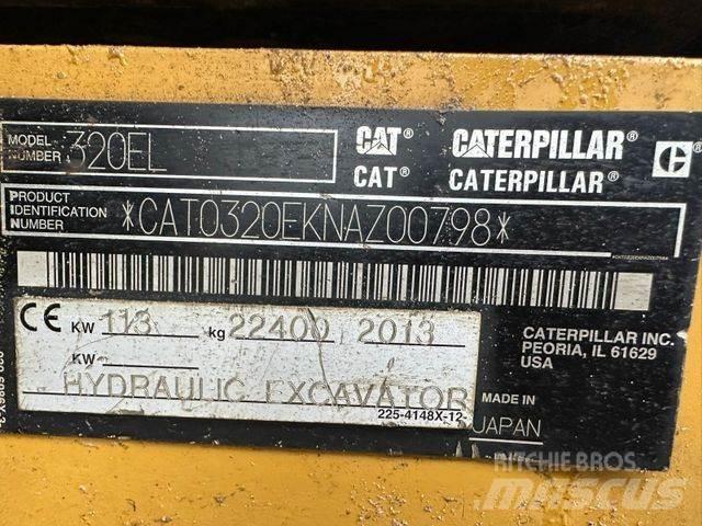 CAT 320 EL Bageri guseničari
