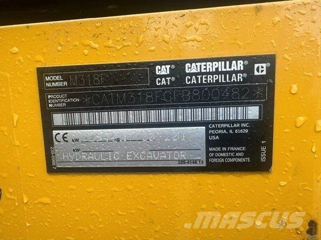 CAT M318F Bageri točkaši