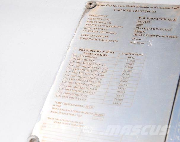  Dromech, tank Poluprikolice cisterne