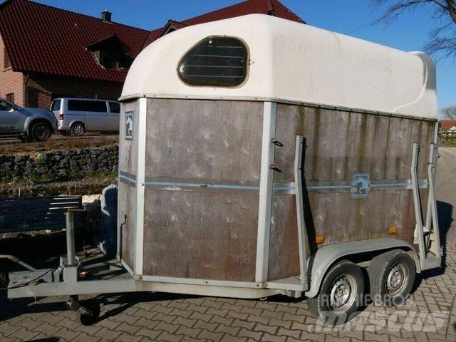  Holz Poly 2 Pferde Prikolice za prevoz životinja