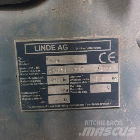 Linde H20 Dizelski viljuškari