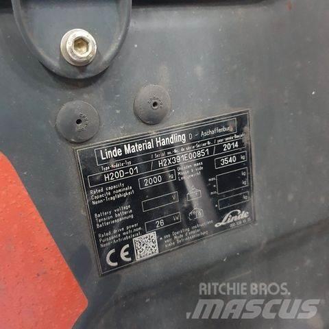 Linde H20D-01 Dizelski viljuškari