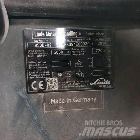 Linde H50D-02 Dizelski viljuškari