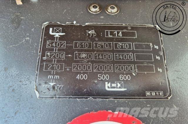 Linde L14i Visoko dizajući komisioni viljuškar