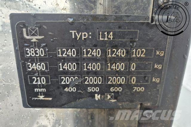 Linde L14i Visoko dizajući komisioni viljuškar