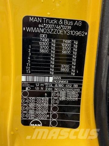 MAN TGL 8.180 BB Kamioni sa otvorenim sandukom