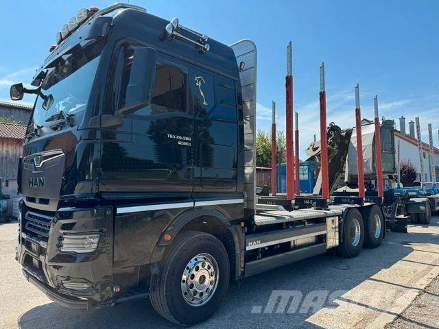 MAN TGX 26.580 Kamioni za drva Šticari