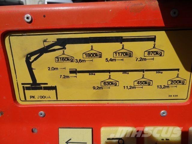 Palfinger PK 7000 Kamioni sa kranom
