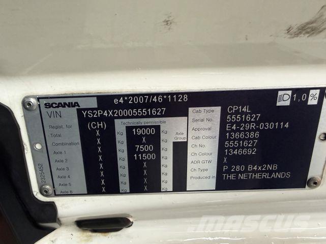 Scania P280 4X2 Sanduk kamioni