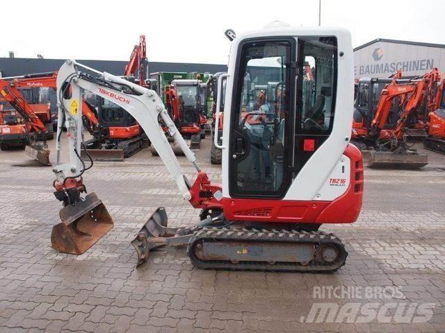 Takeuchi TB 216 Mini bageri < 7t