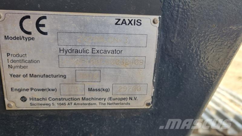 Hitachi ZX280 Bageri guseničari