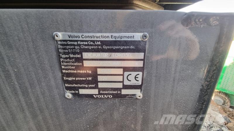 Volvo ecr235 Bageri guseničari