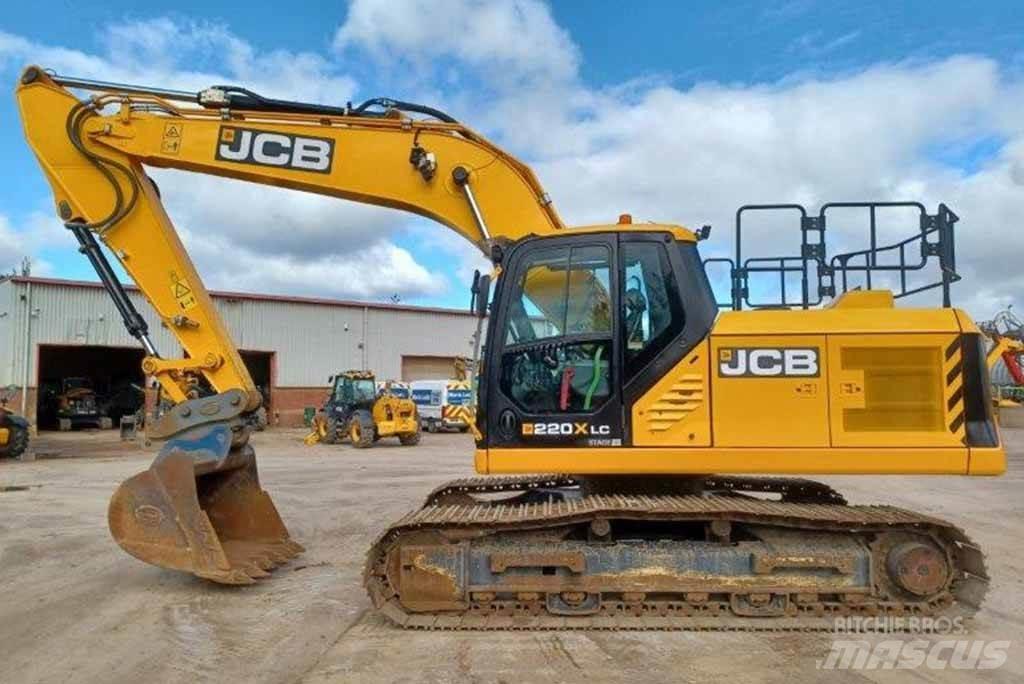 JCB 220X Bageri guseničari