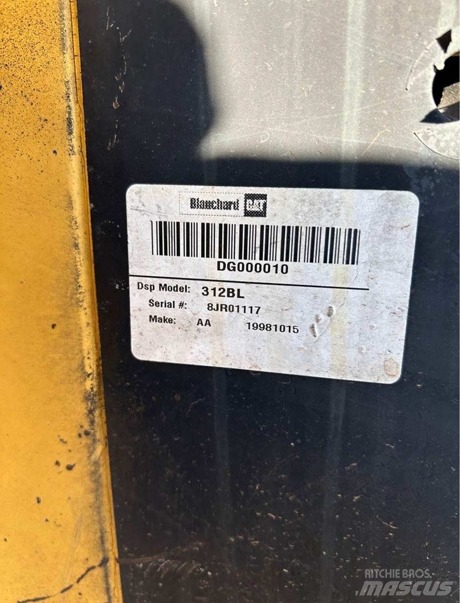 CAT 312BL Bageri guseničari