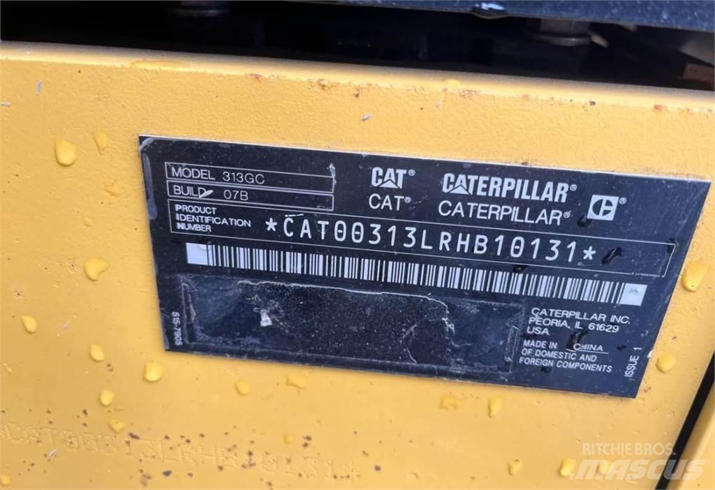 CAT 313 GC Bageri guseničari