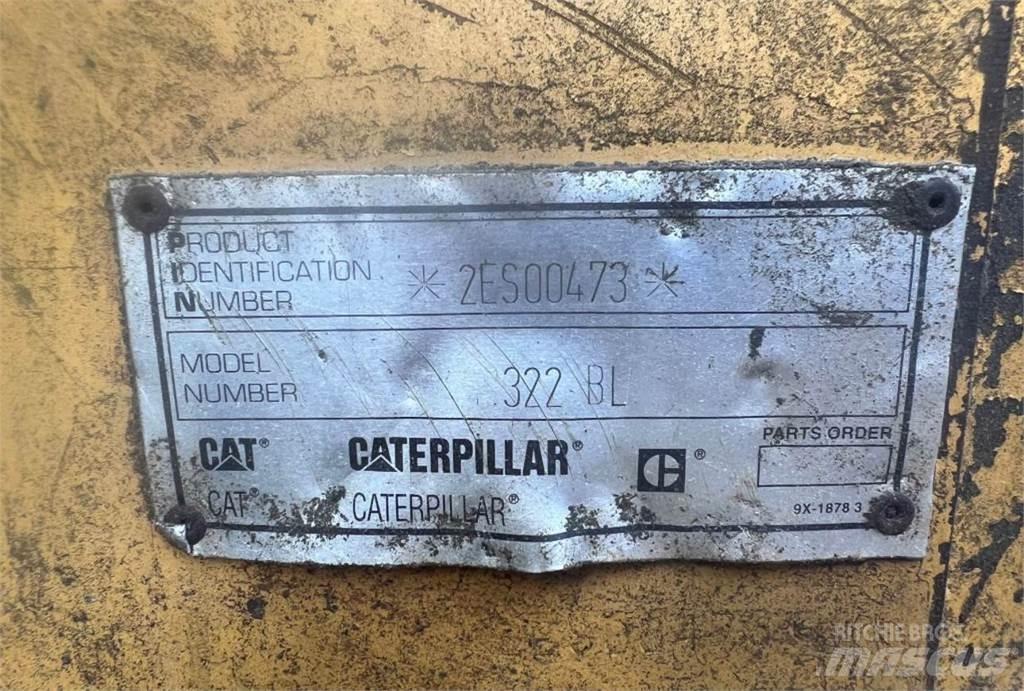 CAT 322BL Bageri guseničari
