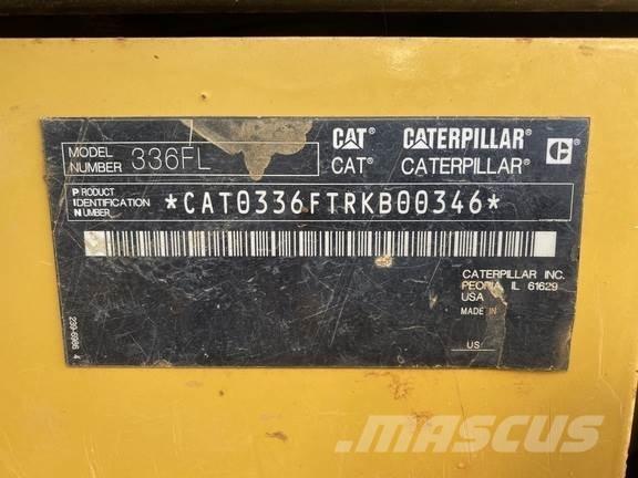CAT 336FL Bageri guseničari