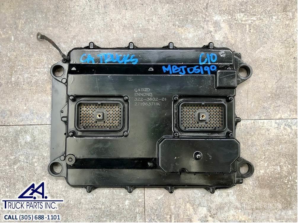 CAT C10 Elektronika