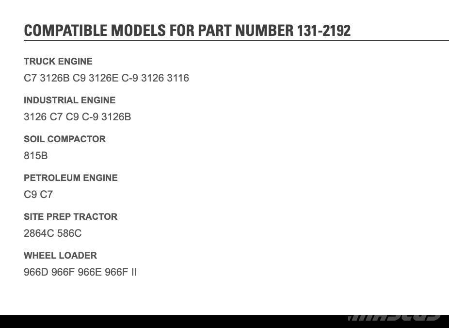 CAT C7 Kargo motori
