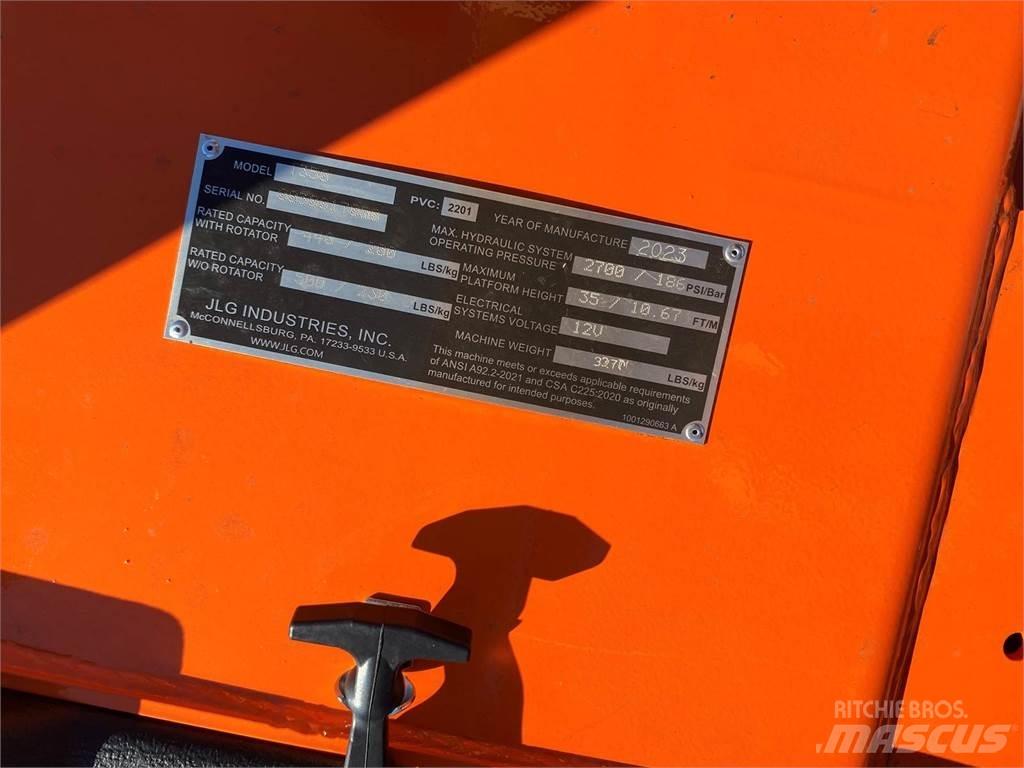 JLG T350 Vučne prikolice se podiznom košarom