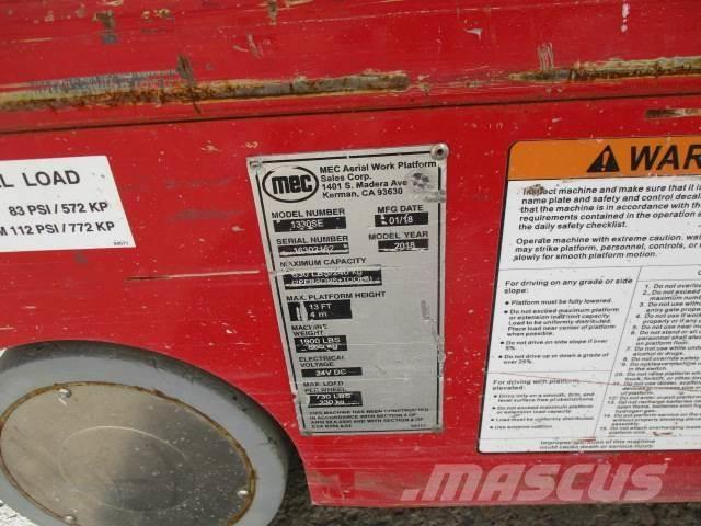 MEC 1330SE Makazaste platforme