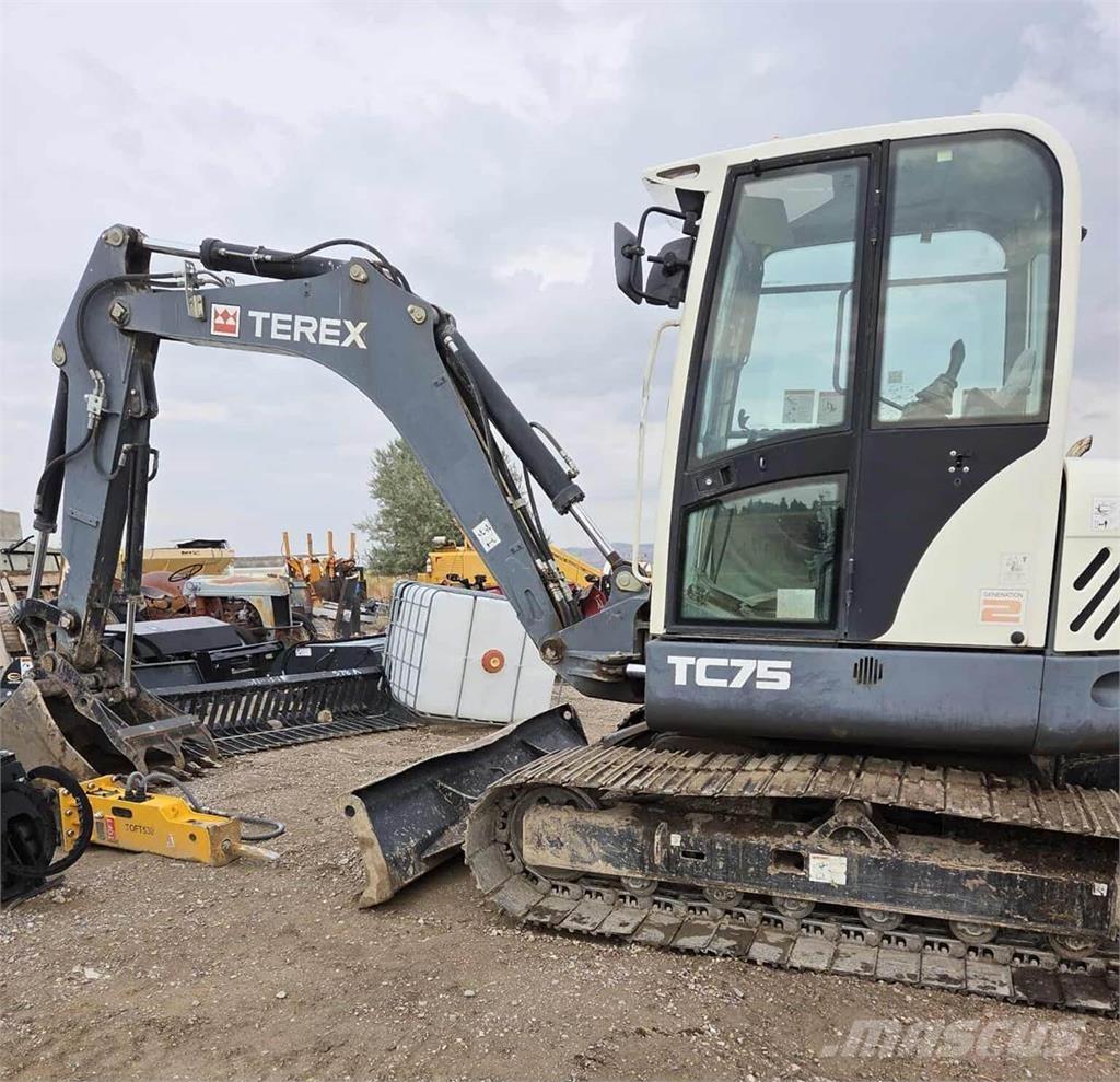 Terex TC75 Bageri guseničari