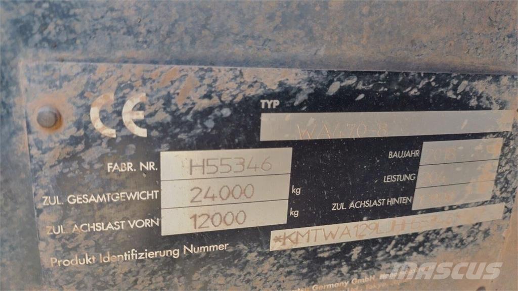 Komatsu WA 470-8 Utovarivači na točkove