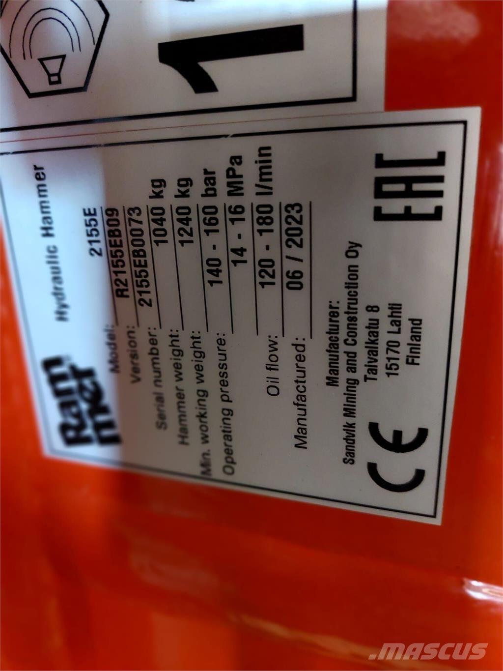 Rammer 2155E Ostalo za građevinarstvo