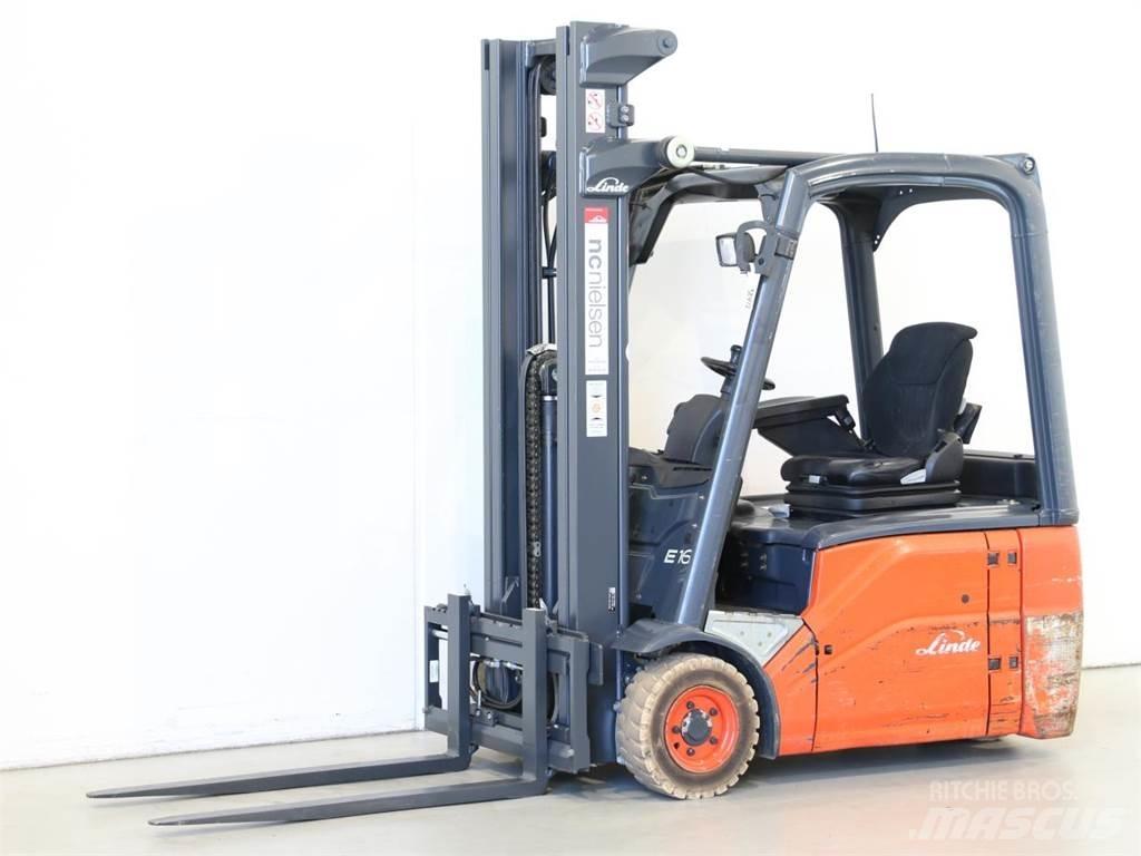 Linde E16/386-01 Električni viljuškari