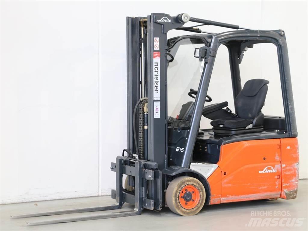 Linde E16/386-01 Električni viljuškari