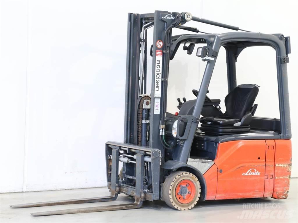 Linde E16/386-01 Električni viljuškari