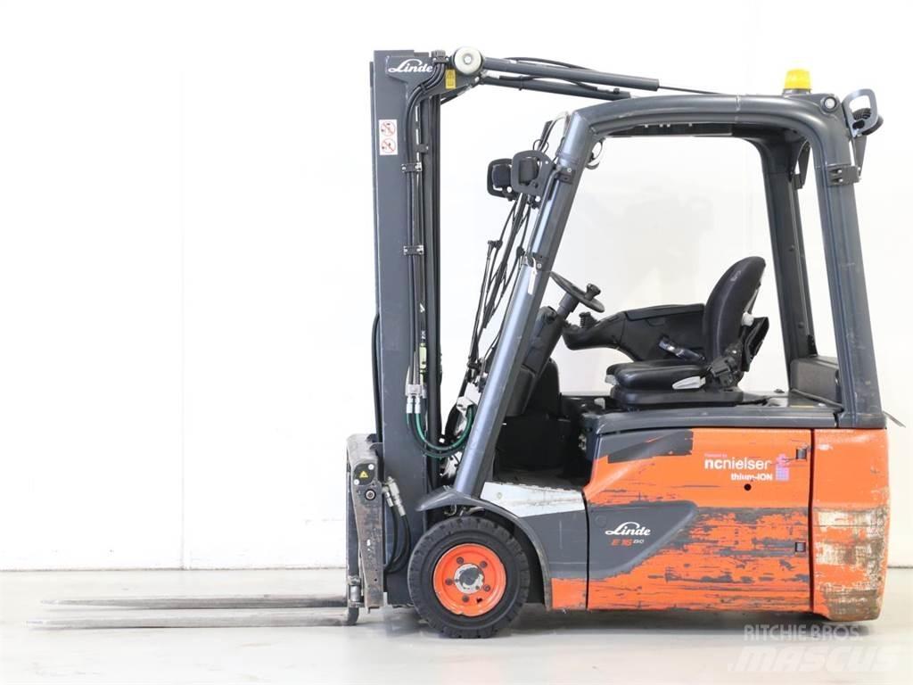 Linde E16/386-02 EVO Električni viljuškari