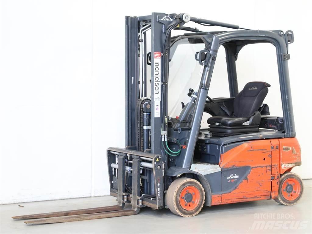 Linde E16P/386-02 Električni viljuškari