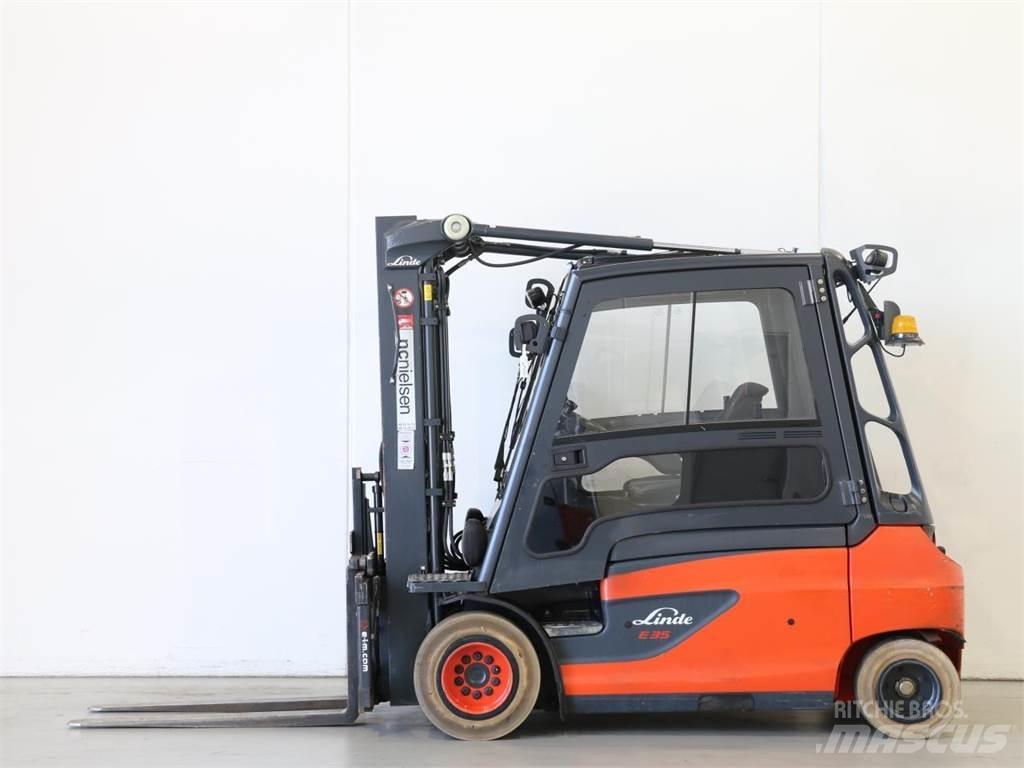 Linde E35L/387 Električni viljuškari