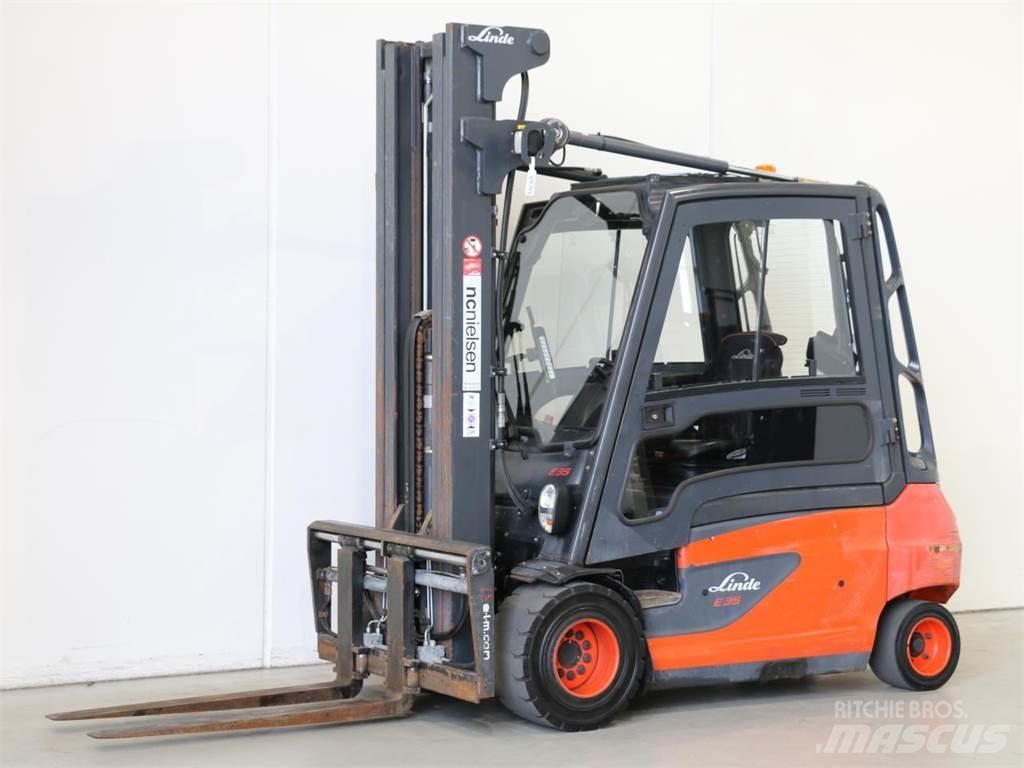 Linde E35L/387 Električni viljuškari