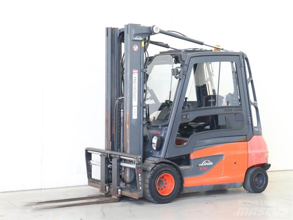 Linde E35L/387 Električni viljuškari