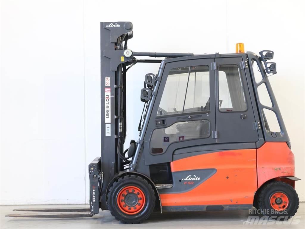 Linde E50/600HL/388 Električni viljuškari