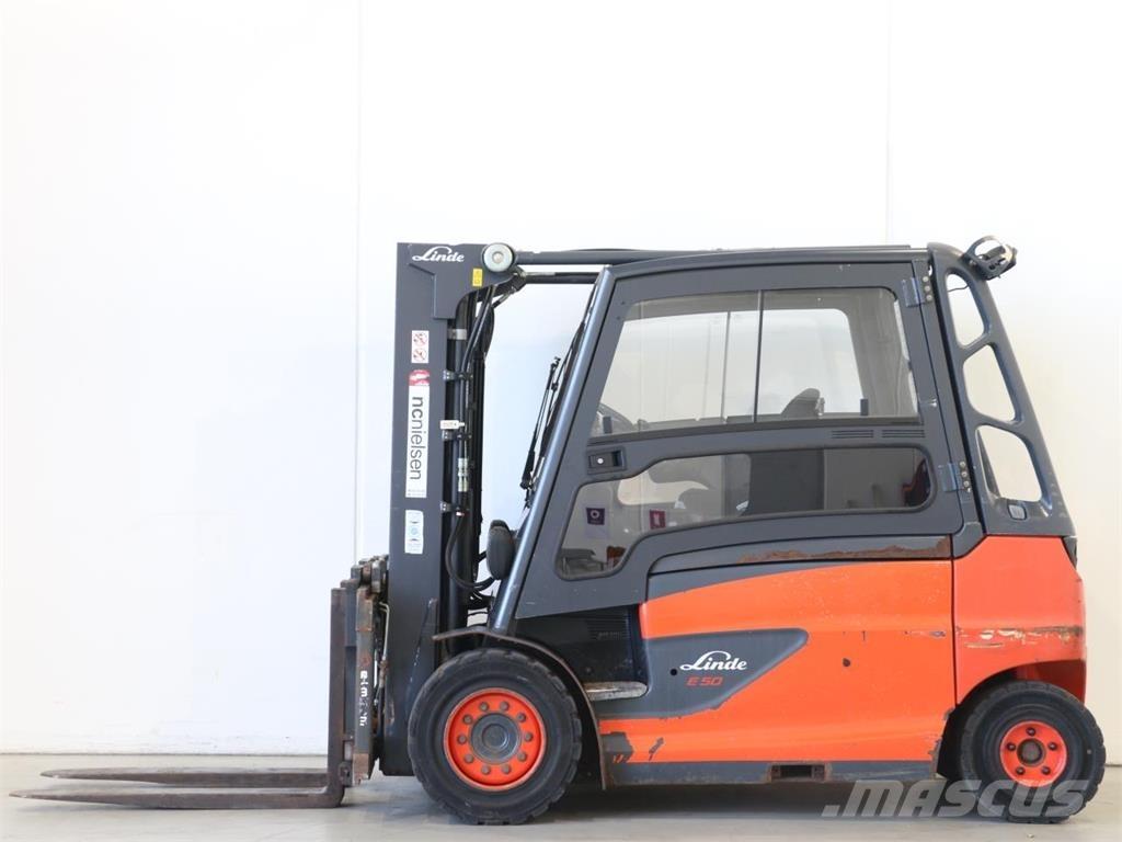 Linde E50L/388 Električni viljuškari