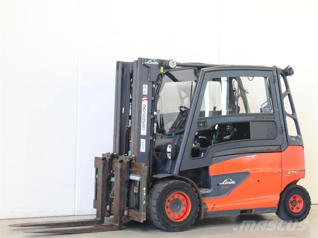 Linde E50L/388 Električni viljuškari