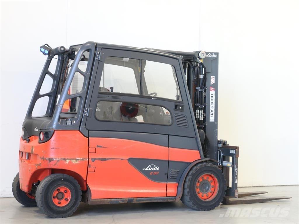 Linde E50L/388 Električni viljuškari