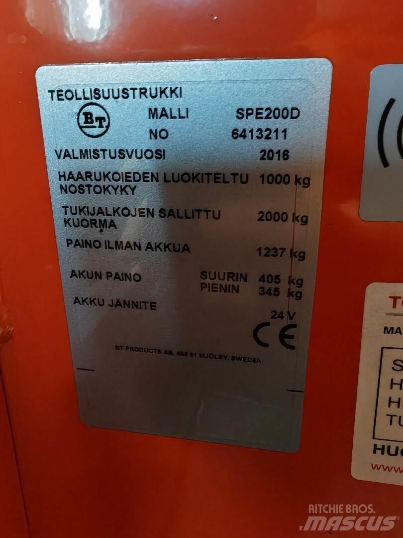 BT SPE200D Viljuškari - ostalo