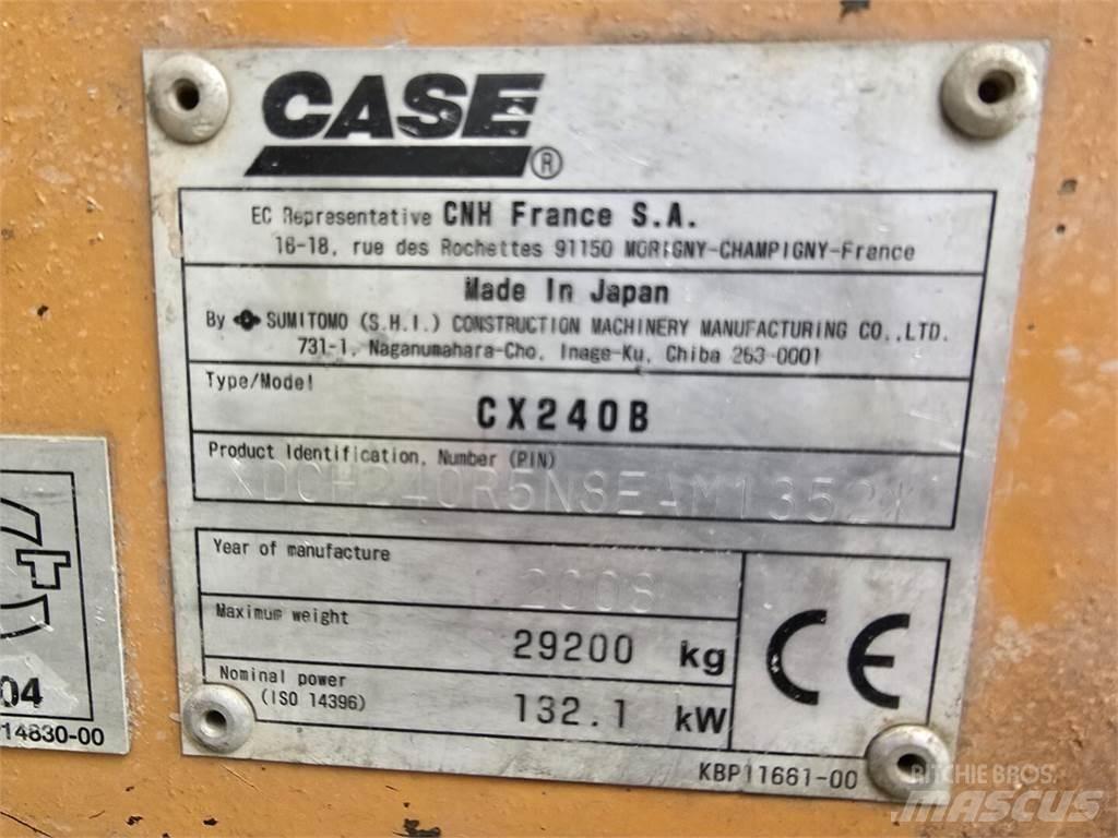 CASE CX 240 B Bageri guseničari