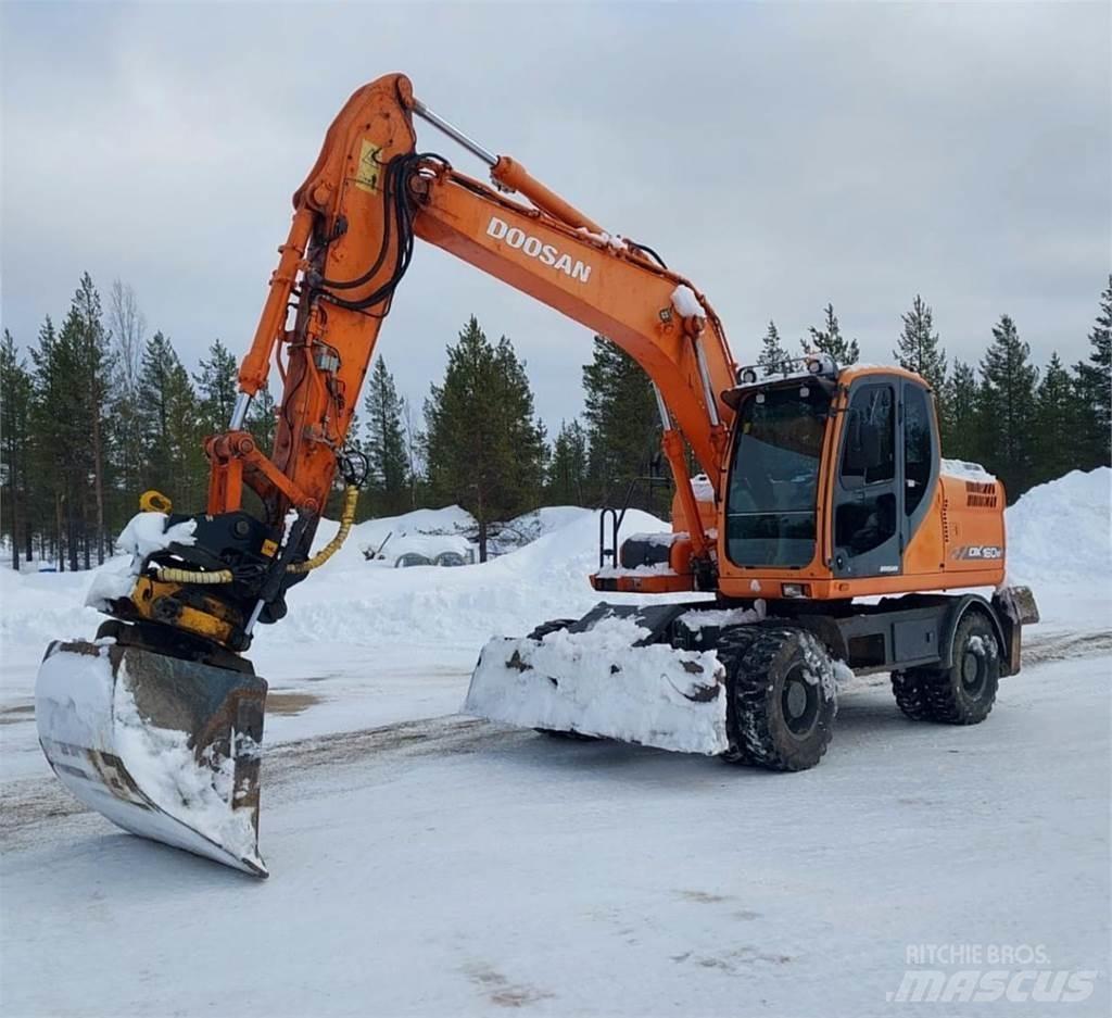 Doosan DX160W Bageri guseničari