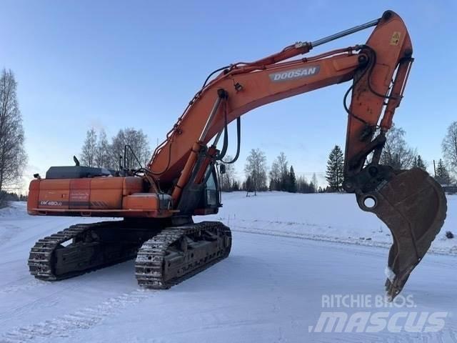 Doosan DX480LC Bageri guseničari