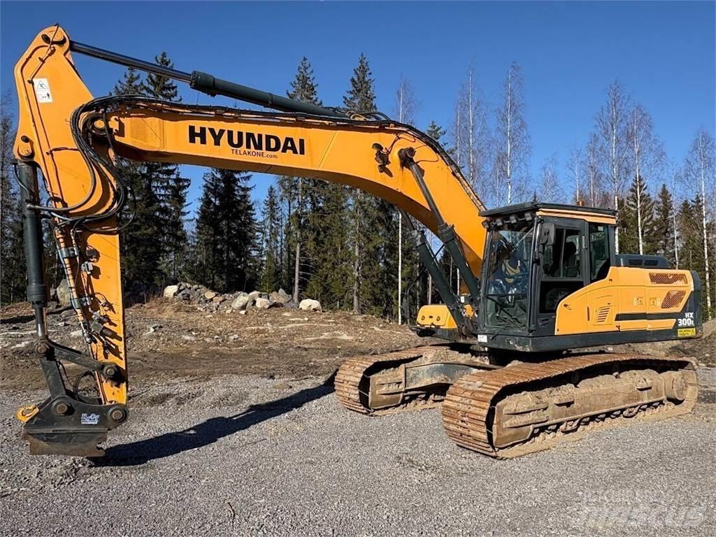 Hyundai HX300L Bageri guseničari