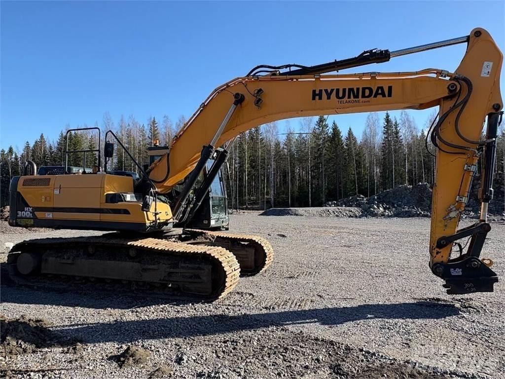 Hyundai HX300L Bageri guseničari