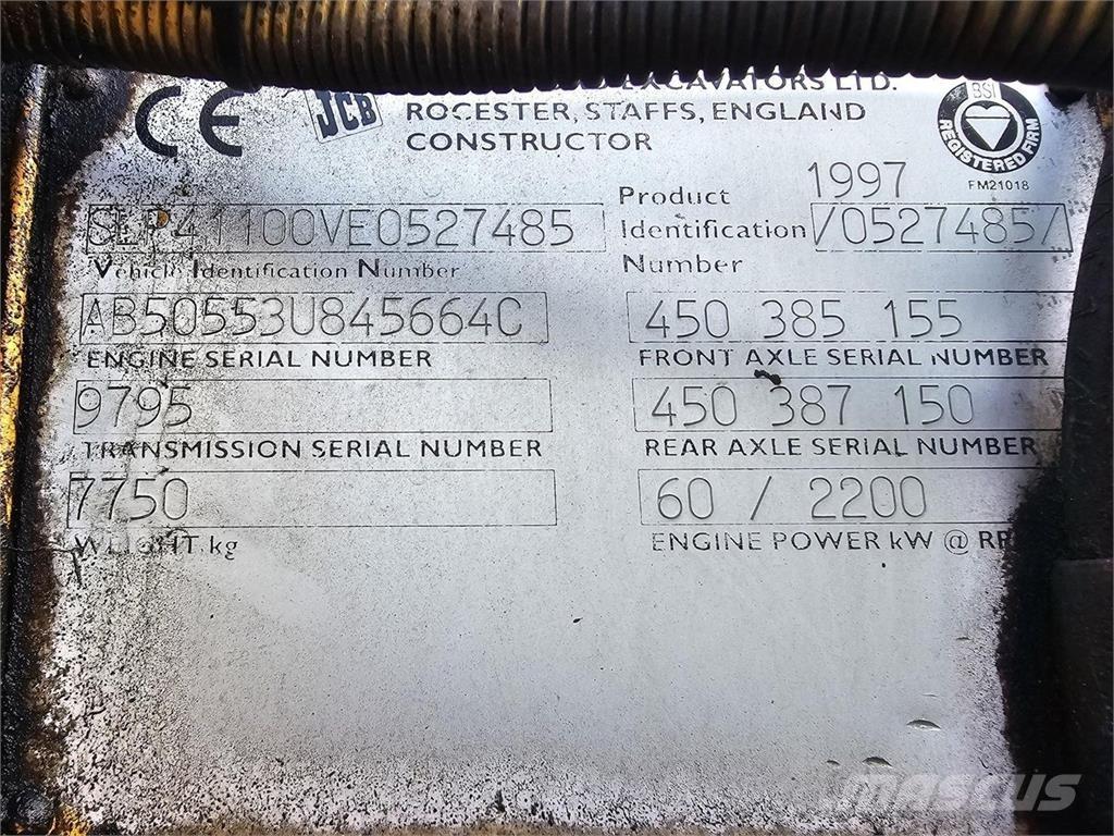JCB 411 Utovarivači na točkove